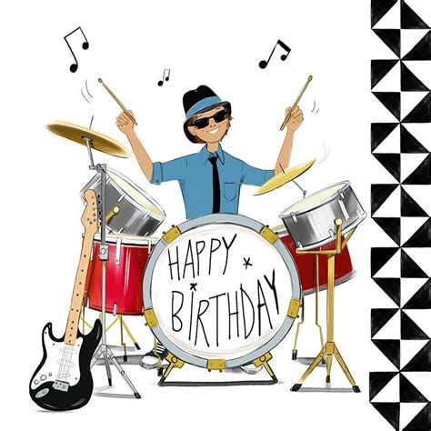 Happy Birthday With Drums Asummaryh