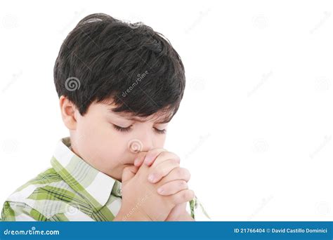 A Boys Prays Stock Photo Image Of Belief Faith Love 21766404