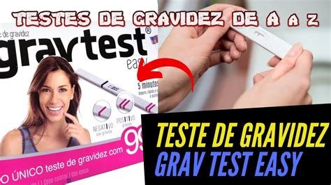 A Verdade Sobre O Teste De Gravidez Grav Test Easy Resultado Em