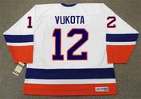 Mick Vukota New York Islanders 1993 Ccm Vintage Throwback Home Nhl