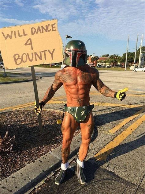 Boba Hott Dance 4 Shirtless Men Star Wars