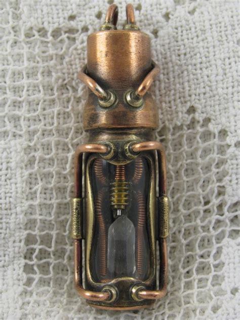 Steampunk Usb Flash Drive With Glowing Crystal Is For Hardcore Fans