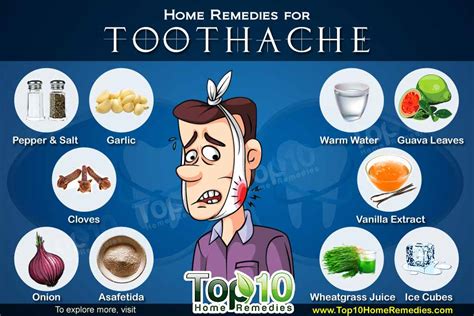 Home Remedies For Toothache That Work Top 10 Home Remedies