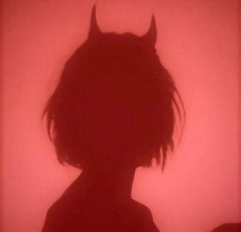 Freetoedit Devil Horns Aesthetic Bad Red Shadow Women