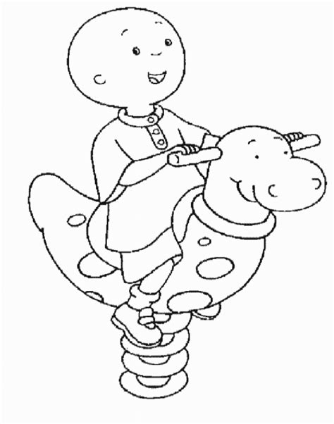 Caillou Printable Coloring Pages Home Design Ideas