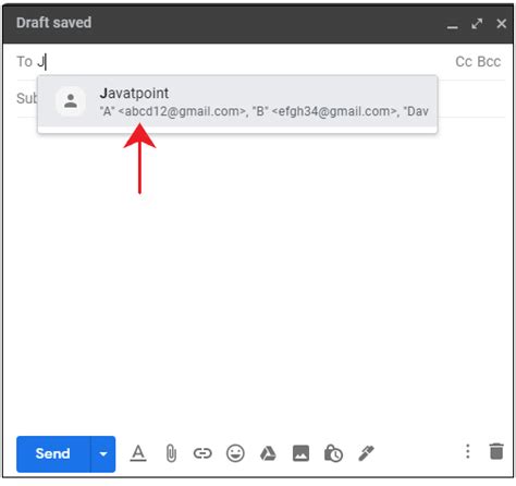 How To Create A Group Email In Gmail Javatpoint
