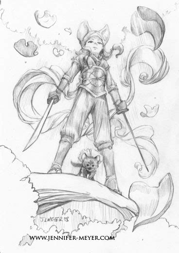 Illustrations And Comic Art Ninja Cat Girl