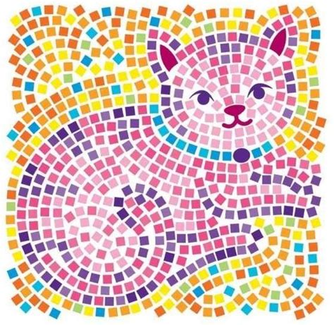 Resultado De Imagen Para Mosaicos De Cuadritos Mosaico De Animales