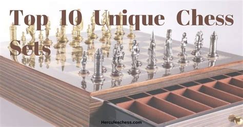 Top 10 Best Unique Chess Sets In 2022 Stunning Designs Hercules Chess