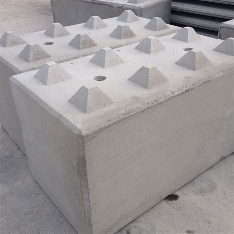 Large Interlocking Concrete Blocks