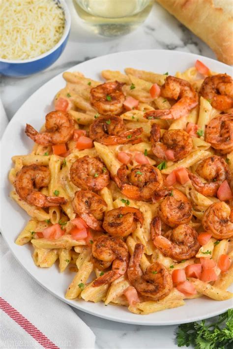 New Orleans BBQ Shrimp with Braised Greens and Creole Pasta (for 1