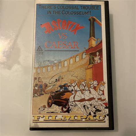 Asterix Vs Caesar Vhs 1985 Pal Retro Unit