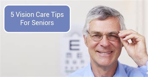 5 Vision Care Tips For Seniors C Care Health Services