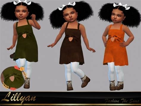 Dress Melissa Baby By Lyllyan At Tsr Sims 4 Updates