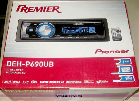Pioneer Premier Deh P690ub Aacwmamp3cd Playerreceiver In Manhattan