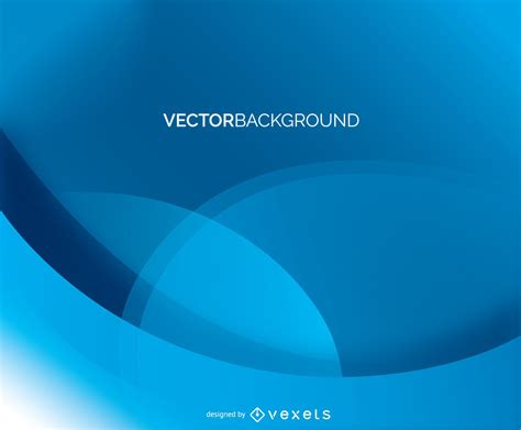 Abstract Background In Blue With Triangles Vector Download