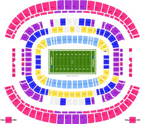 Dallas Cowboys Stadium Seating Chart Standing Room Only Cabinets Matttroy