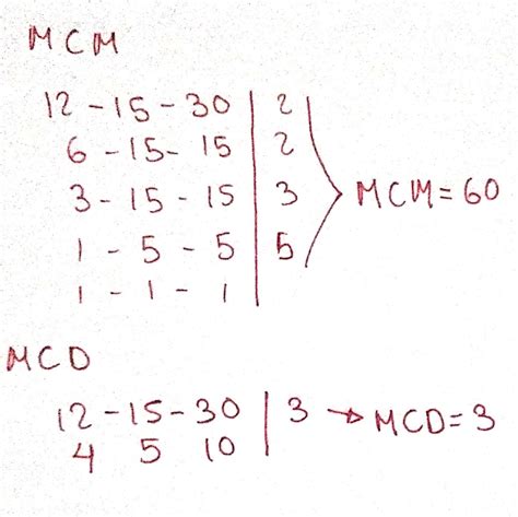 encierra la opción del mcm y mcd que corresponde al grupo de númerosCon el resulto Brainly lat