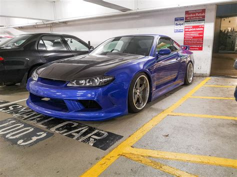 Nissan Silvia S15 With Vertex Widebody Kit And Blitz Wheels Rspotted
