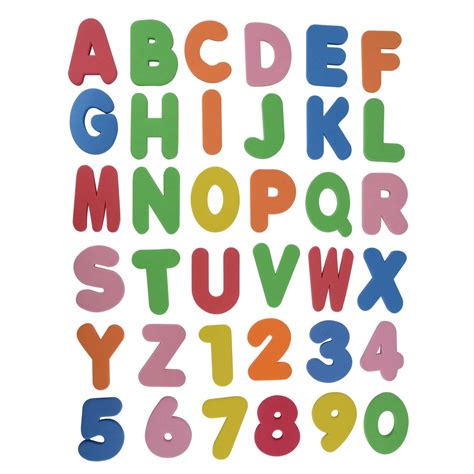 Letters And Numbers For Kids Chart Activity Shelter