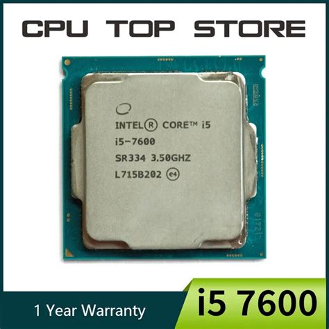 Processador Intel Core I5 7600 35 Ghz Quad Core Quad Thread 6m