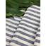 Striped Linen Fabric 100% Pure  Etsy