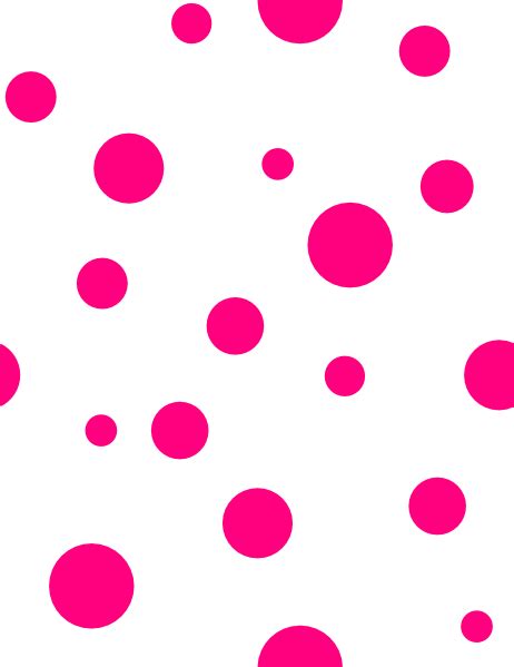 Polka Dots Clip Art 462x599 Png Download