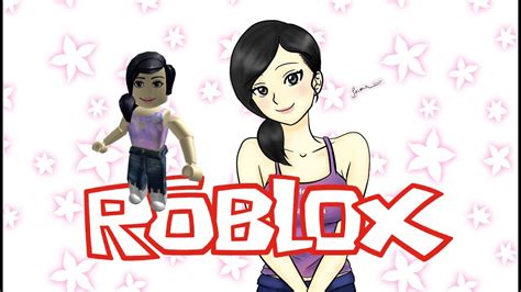 Speedpaint Dibujo Personaje De Roblox Estilo Anime Para Cecilia