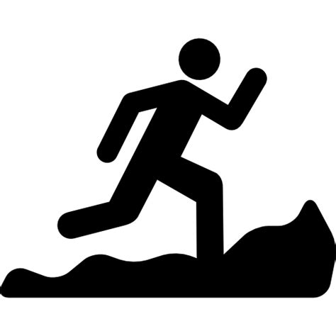 Download Mountain Running Silhouette for free | Running silhouette, Mountain running, Running