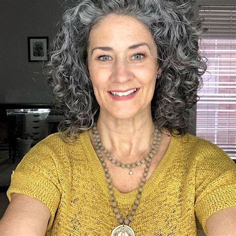 the beauty of natural silver curls and how to care for them transition to gray hair permed