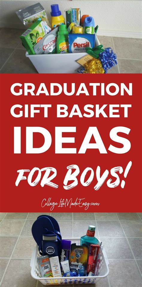 The future business major will. 5 DIY Going Away to College Gift Basket Ideas for Boys ...