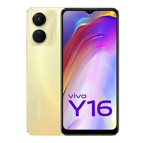 Grab Vivo Y16 64gb Drizzling Gold Online At Best Price