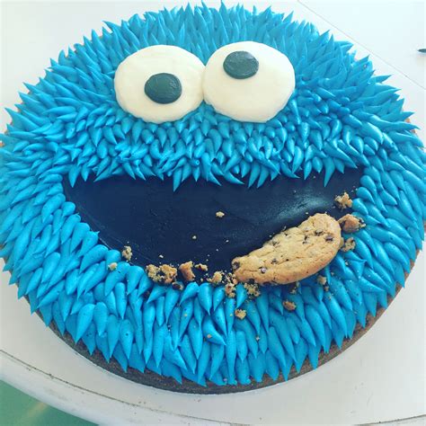 Cookie Monster Cookie Cake Hayley Cakes And Cookies Hayley Cakes And