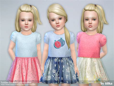 Toddler Dresses Collection P53 By Lillka At Tsr Sims 4 Updates