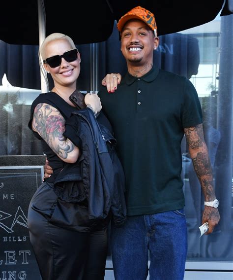 Amber Rose And Alexander “ae” Edwards — Photos Of The Exes Hollywood Life