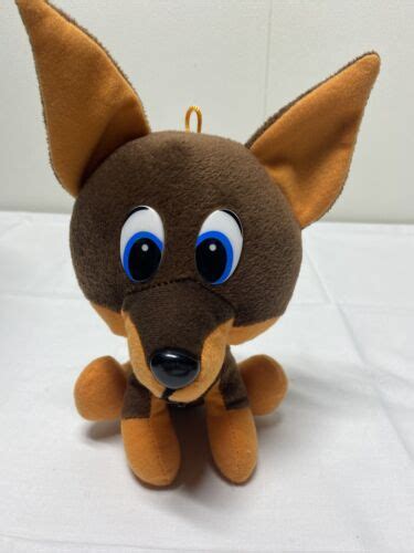 Vintage Classic Toy Co Puppy Dog 8” Plush Stuffed Animal Toy Brown