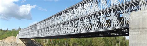 Bailey Bridge System Solution Fast Build Bailey Truss Bridge For Sale