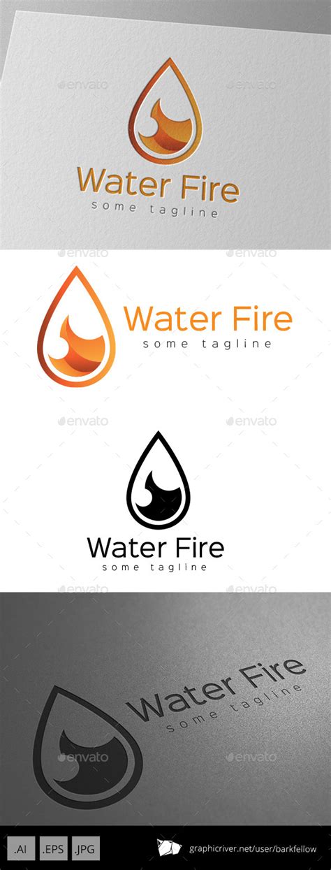 Fire And Water Logo Stock Photos And Graphics