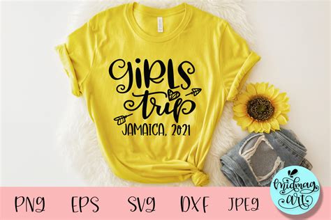 Girls Trip Jamaica Svg Vacation Svg Graphic By Midmagart · Creative