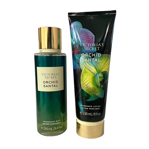 Victorias Secret Orchid Santal Fragrance Mist And Body Lotion Set