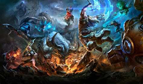 Garena is a separate company from riot, running their own servers with the same game and riot does not have absolute control over the game in those. Fine Art: League Of Legends' Free 'Art Book' Is Incredible ...