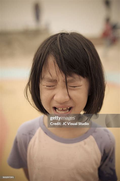 Crying Girl High Res Stock Photo Getty Images