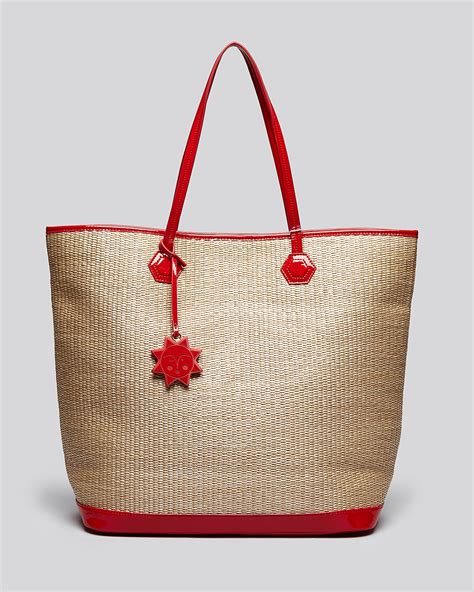 Jonathan Adler Tote Straw Duchess North South Bloomingdales