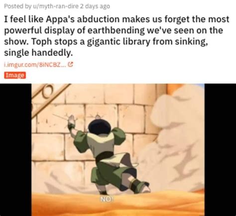 29 Toph Memes That Prove She Is The Strongest Character In The Last Airbender Avatar The Last