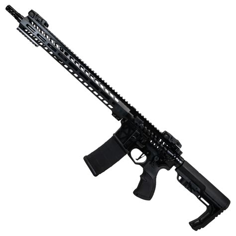 Tss Custom Ar 15 Skeletonized 3g Competition Rifle Necromancer Texas