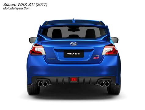 The subaru wrx and wrx sti are compact performance sedans with room for up to five people. Subaru WRX STI (2017) Price in Malaysia From RM333,187 ...