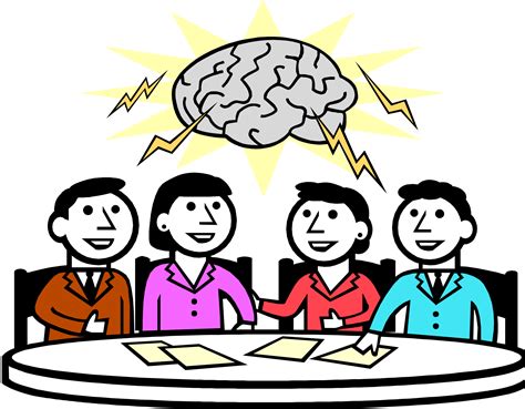 Free Brainstorming Session Cliparts Download Free Brainstorming