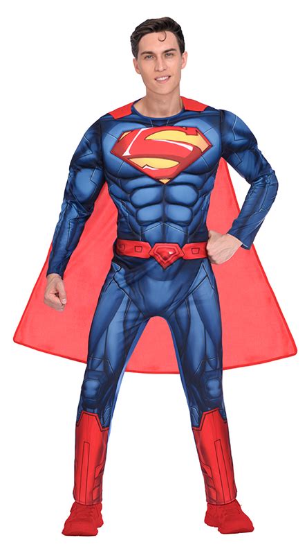 Classic Superman Mens Costume Mens Costumes Mega Fancy Dress
