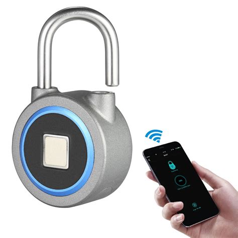 Bt Fingerprint Smart Keyless Lock Waterproof Appfingerprint Unlock