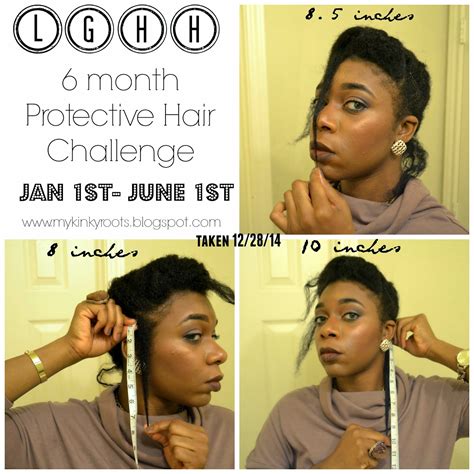 My Kinky Roots 6 Month Protective Hair Challenge Jan 1 Jun 1 2015